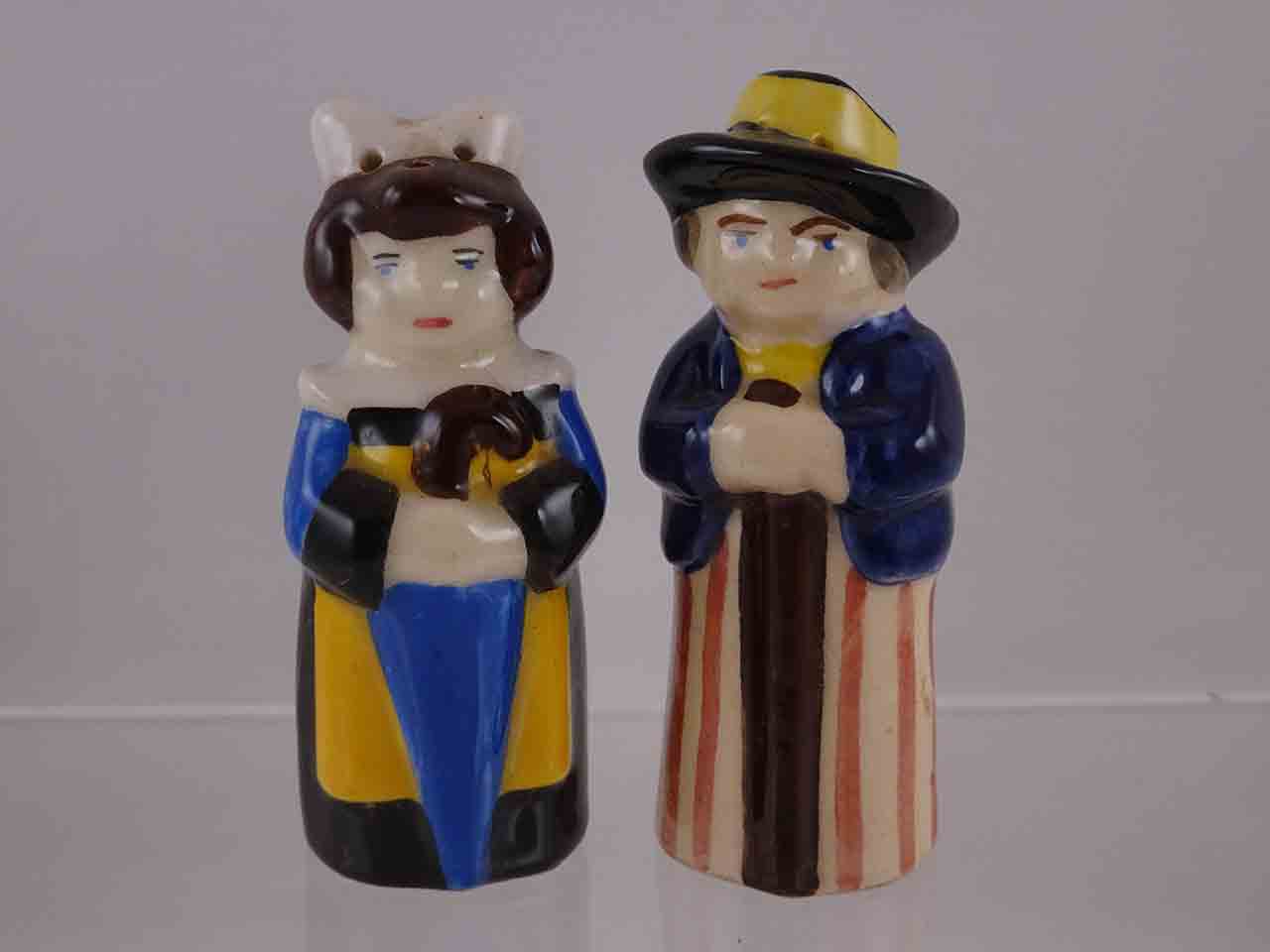 Quimper People Novelty Salt & Pepper Shakers Club